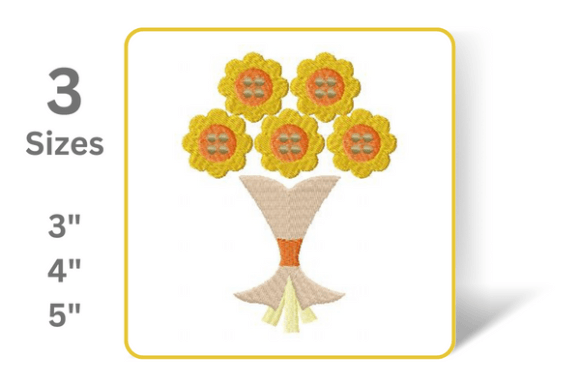 Bouquet Embroidery Design Review