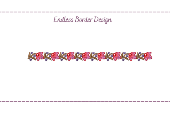 Endless Floral Border
