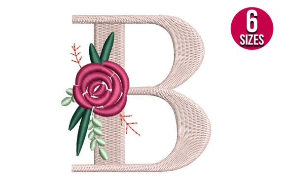 Floral Alphabet B Letter Review
