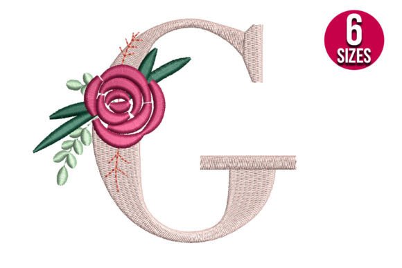 Floral Alphabet G Letter Review