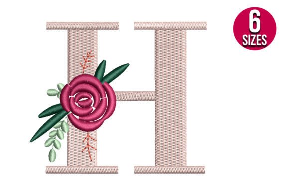 Floral Alphabet H Letter Review