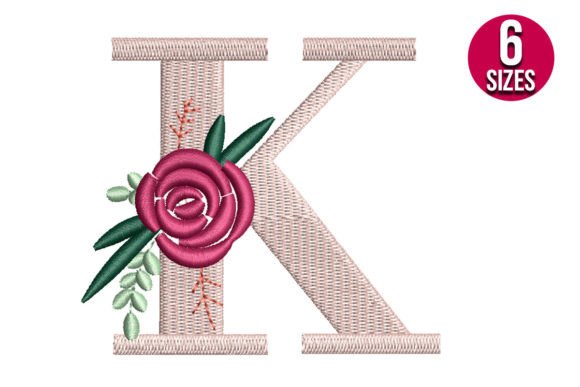 Floral Alphabet K Letter Review