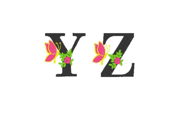 Floral Alphabet Review