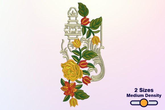 Floral Bunches: A Beautiful Embroidery Design