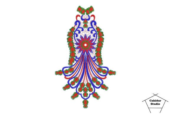 Floral Hanging Lantern
