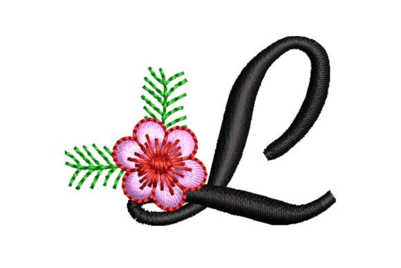 Floral Letter L Review