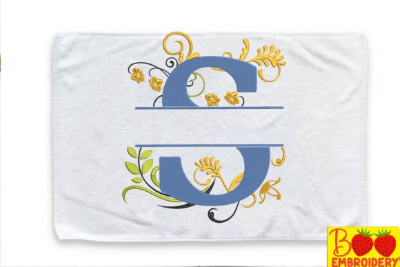 Floral Letter S Embroidery Review