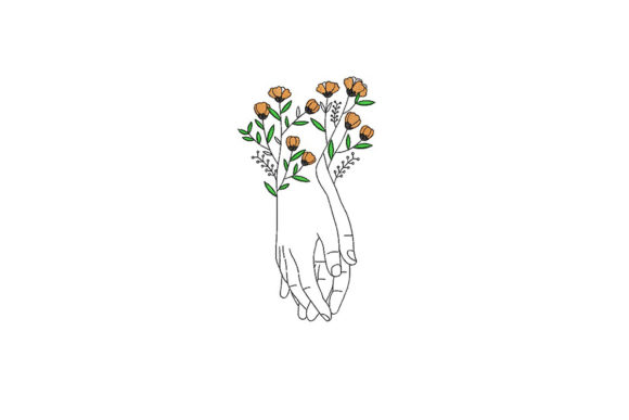Hands with Flower Review