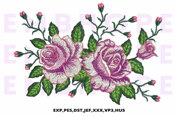 Purple Stitch Flowers Review